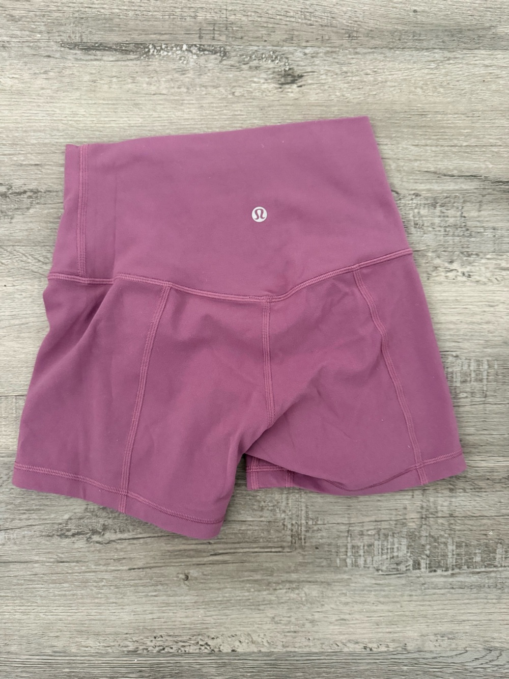 lululemon athletica Plum Rose High-Rise Bike Shorts